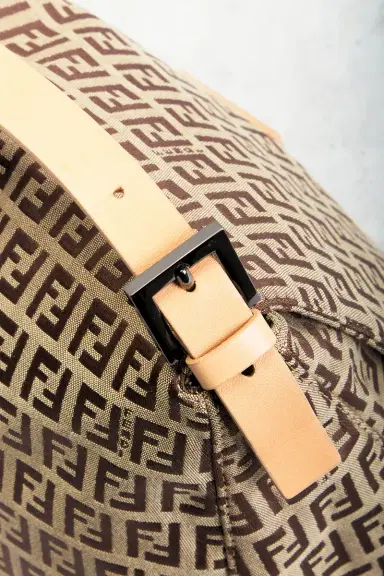 Fendi Zucchino Mama Baguette Shoulder Bag | Thumbnail 8