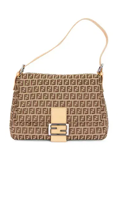 Fendi Zucchino Mama Baguette Shoulder Bag | Thumbnail 10