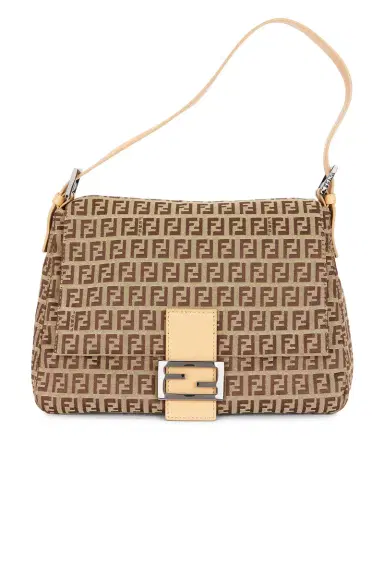 Fendi Zucchino Mama Baguette Shoulder Bag | Thumbnail 1