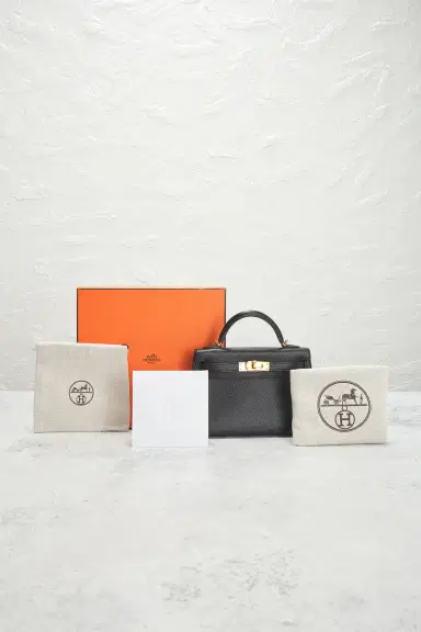 HERMÈS Hermes Epsom Kelly 20 Handbag | Thumbnail 10