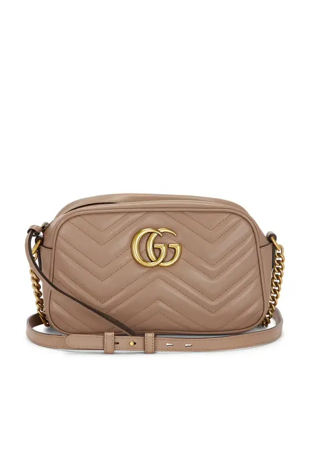 FWRD Renew Gucci Mini GG Marmont Shoulder Bag