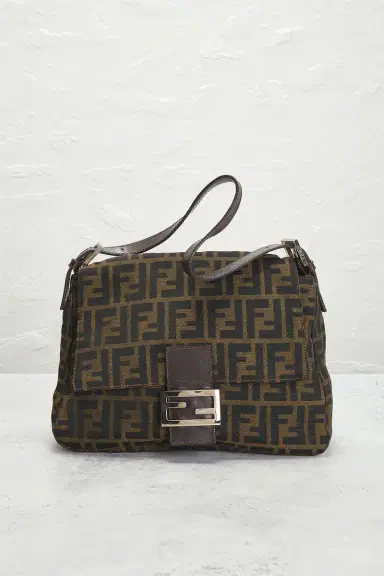 Fendi Zucca Mama Baguette Shoulder Bag | Thumbnail 2