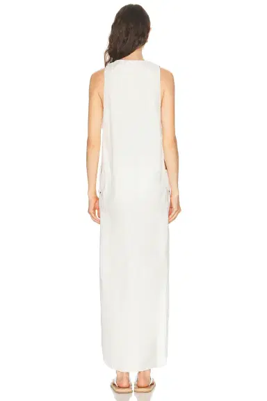 ADRIANA DEGREAS Petal Applique Open Side Dress | Thumbnail 4 ADRIANA DEGREAS Petal Applique Open Side Dress | Thumbnail 4