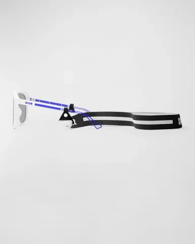 Dior Men 's DIORFAST M1I Shield Sunglasses | Thumbnail 3