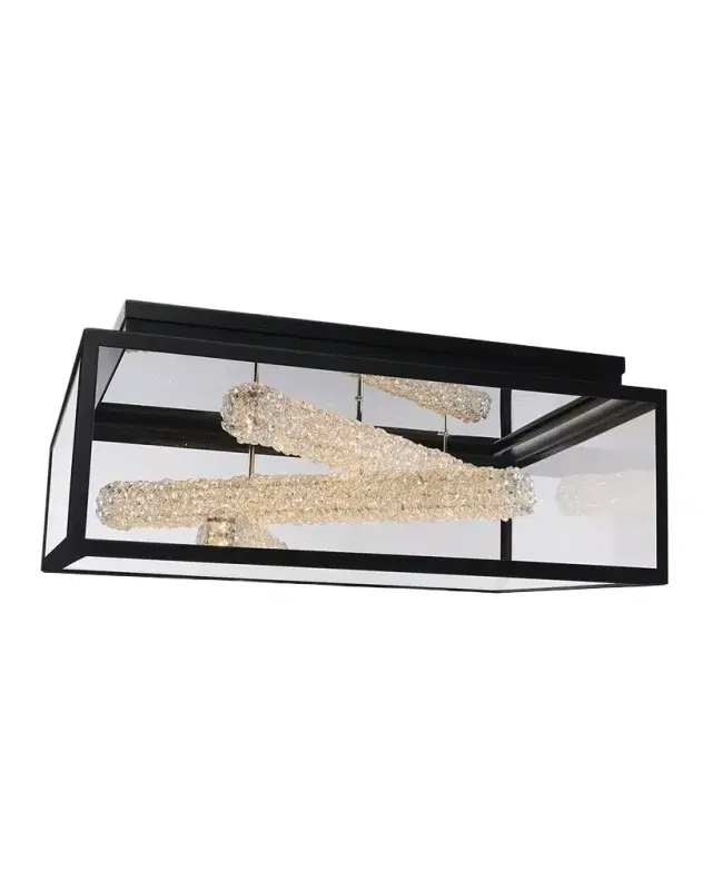 Allegri Crystal by Kalco Lighting Lina Sticks LED Outdoor Flush Mount