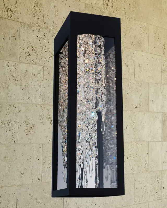 Allegri Crystal by Kalco Lighting Tenuta Esterno 20" Outdoor Wall Sconce