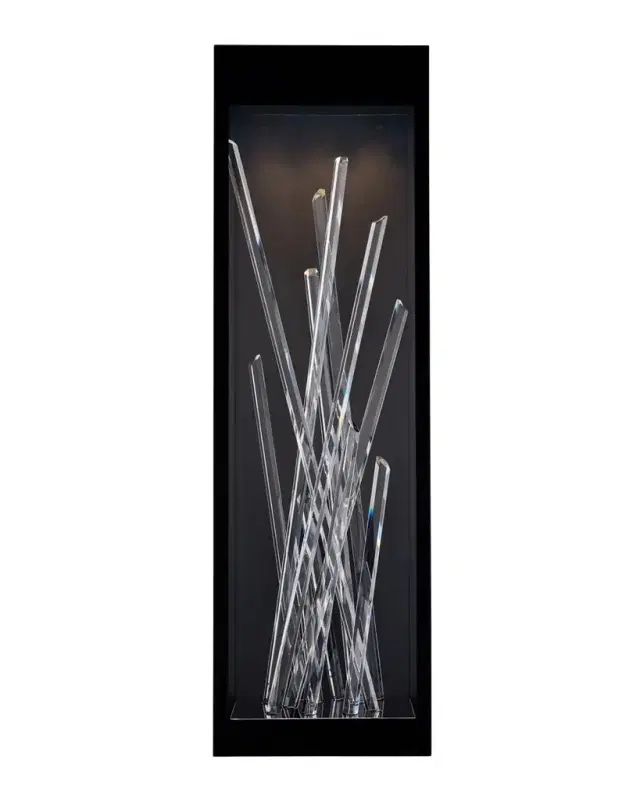 Allegri Crystal by Kalco Lighting Arpione Esterno 36" LED Outdoor Wall Sconce