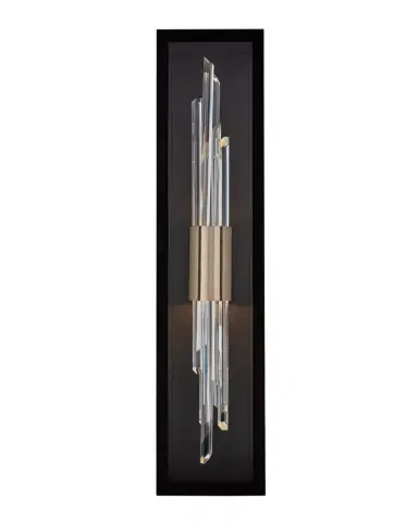 Allegri Crystal by Kalco Lighting Lucca Gold Outdoor Wall Sconce | Thumbnail 1 Allegri Crystal by Kalco Lighting Lucca Gold Outdoor Wall Sconce | Thumbnail 1