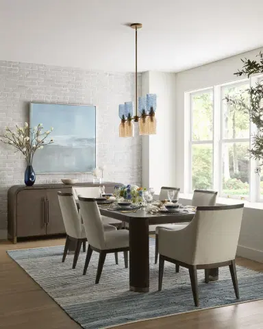 Allegri Crystal by Kalco Lighting Azul 8-Light Island Chandelier | Thumbnail 1 Allegri Crystal by Kalco Lighting Azul 8-Light Island Chandelier | Thumbnail 1