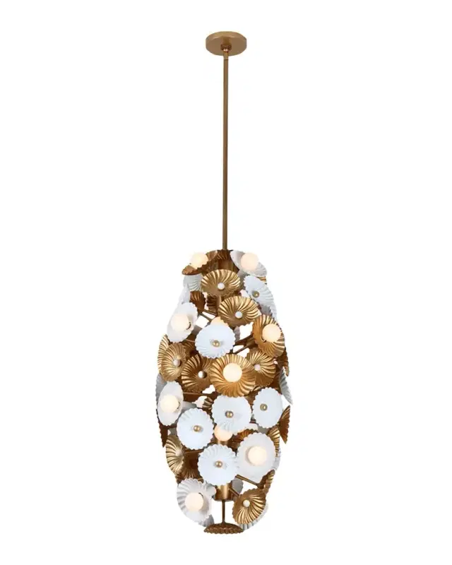 Allegri Crystal by Kalco Lighting Damask Large Foyer Light