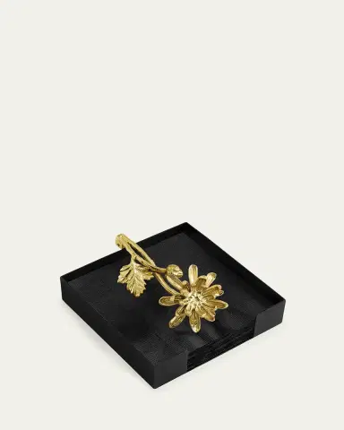 Michael Aram Dahlia Cocktail Napkin Holder | Thumbnail 2