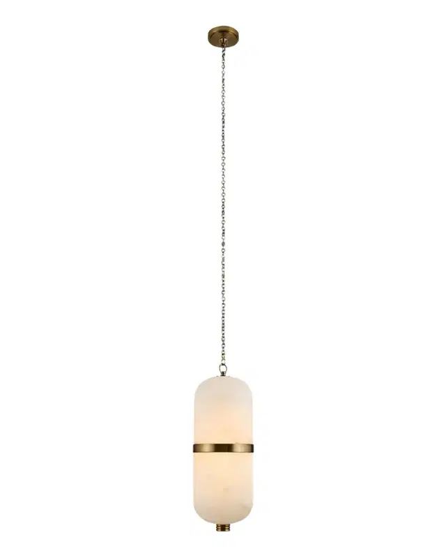 Allegri Crystal by Kalco Lighting Volterra LED Pendant Light, 8.5"