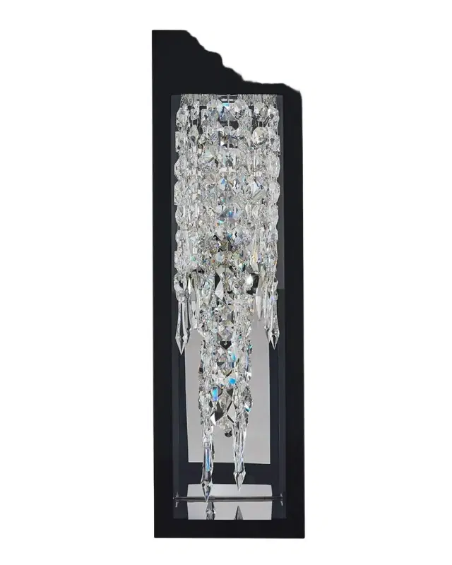 Allegri Crystal by Kalco Lighting Tenuta LED Outdoor Sconce, 30"