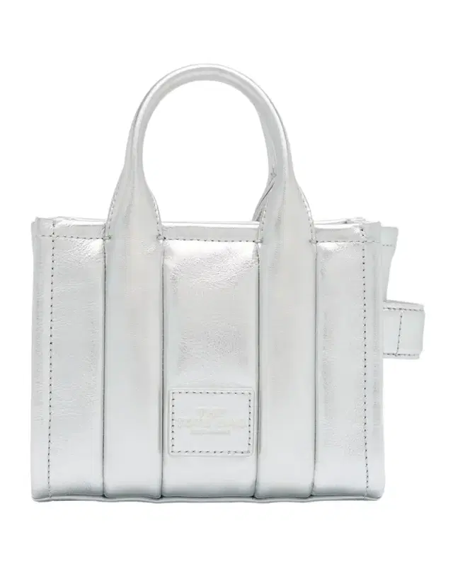 The Metallic Leather Crossbody Tote Bag