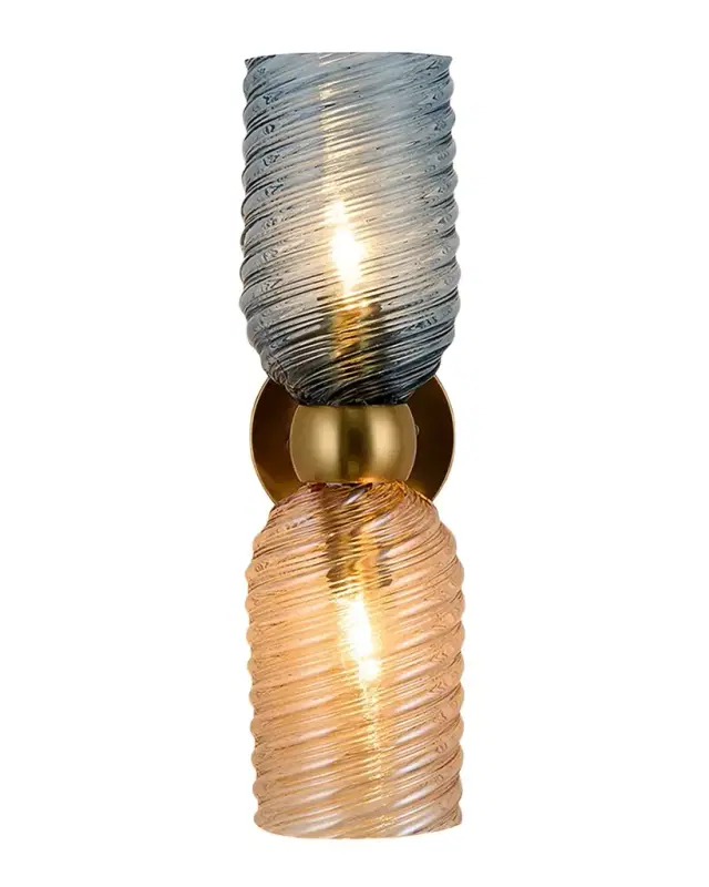 Allegri Crystal by Kalco Lighting Azul 2-Light Wall Sconce