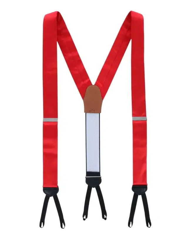 Men's Sutton Solid Silk Suspender Braces
