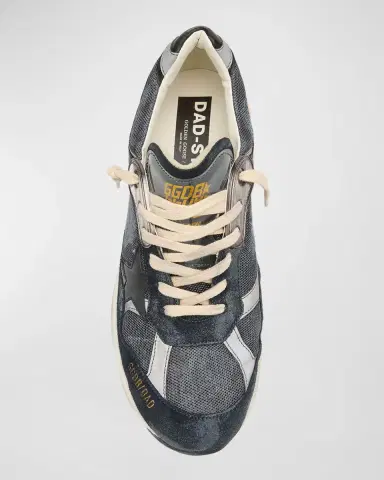 Golden Goose Men 's Running Dad Mesh Sneakers | Thumbnail 4