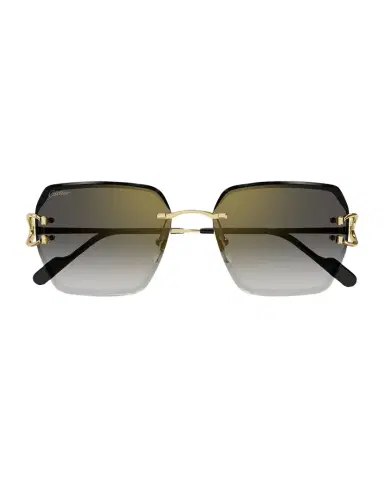 Cartier Rimless Metal Butterfly Sunglasses | Thumbnail 1 Cartier Rimless Metal Butterfly Sunglasses | Thumbnail 1
