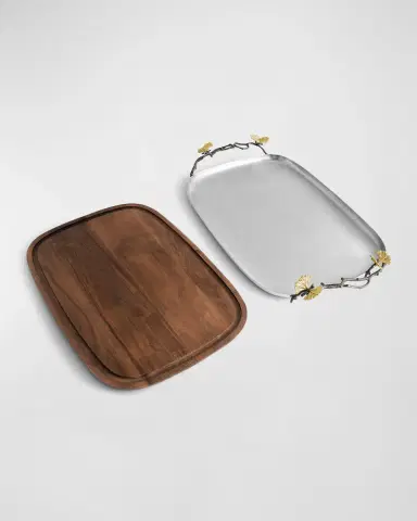 Michael Aram Butterfly Ginkgo Bread Board | Thumbnail 3
