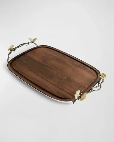 Michael Aram Butterfly Ginkgo Bread Board | Thumbnail 4