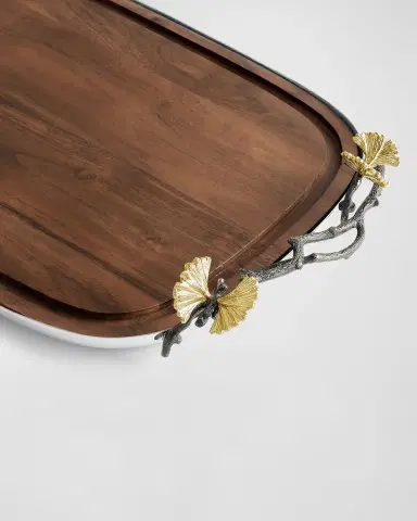 Michael Aram Butterfly Ginkgo Bread Board | Thumbnail 5