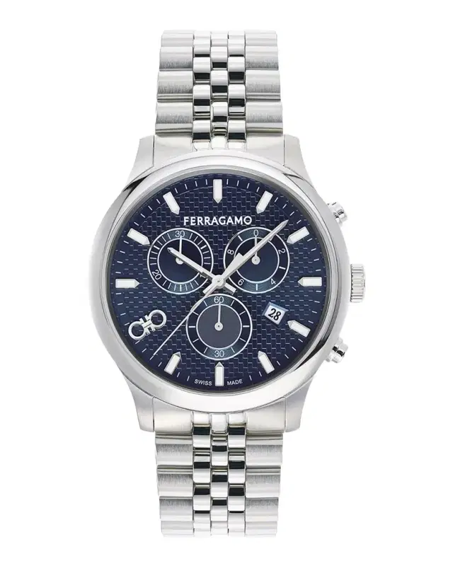 Ferragamo Duo Chrono Bracelet Watch, 42mm
