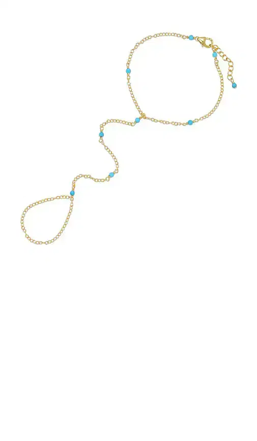 NAiiA Josie Turquoise Hand Chain