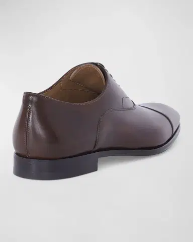 Paul Stuart Men's Hark Leather Oxfords | Thumbnail 3 Paul Stuart Men's Hark Leather Oxfords | Thumbnail 3