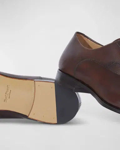 Paul Stuart Men's Hark Leather Oxfords | Thumbnail 4 Paul Stuart Men's Hark Leather Oxfords | Thumbnail 4
