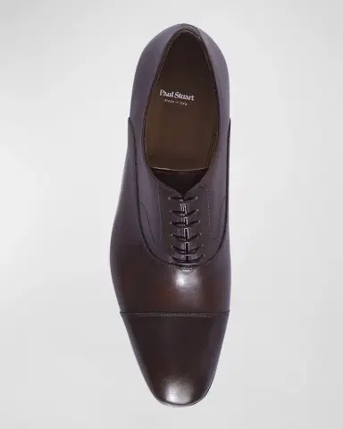 Paul Stuart Men's Hark Leather Oxfords | Thumbnail 5 Paul Stuart Men's Hark Leather Oxfords | Thumbnail 5