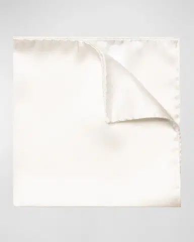 Eton Men's Silk Wedding Pocket Square | Thumbnail 3