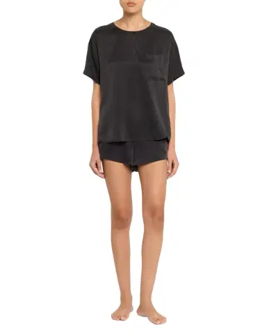 Lunya Washable Silk Tee & Shorts Pajama Set | Thumbnail 1