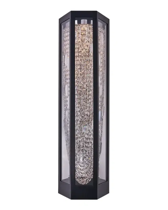 Kalco Lighting Strati Esterno 34" Outdoor 2-Light Wall Sconce