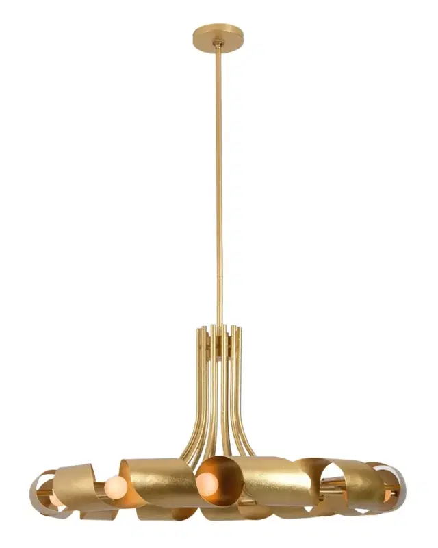 Kalco Lighting Ribbon 36" Chandelier