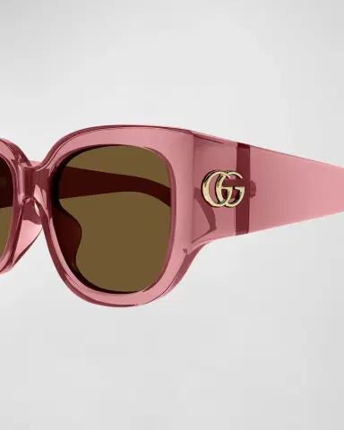 Gucci GG Logo Plastic Cat-Eye Sunglasses | Thumbnail 2 Gucci GG Logo Plastic Cat-Eye Sunglasses | Thumbnail 2