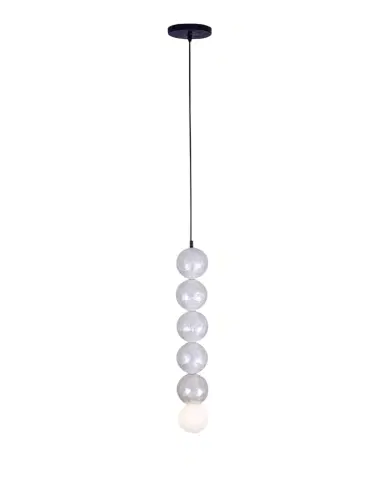 Kalco Lighting Pearls 5-Ball Drop Pendant Light | Thumbnail 1