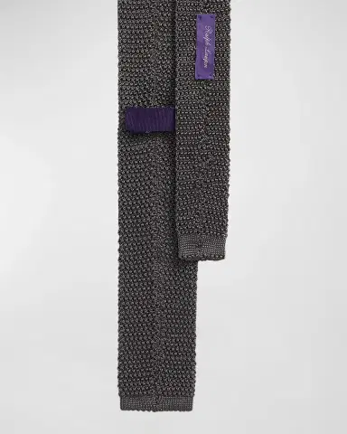 Ralph Lauren Purple Label Knit Silk Tie | Thumbnail 2 Ralph Lauren Purple Label Knit Silk Tie | Thumbnail 2