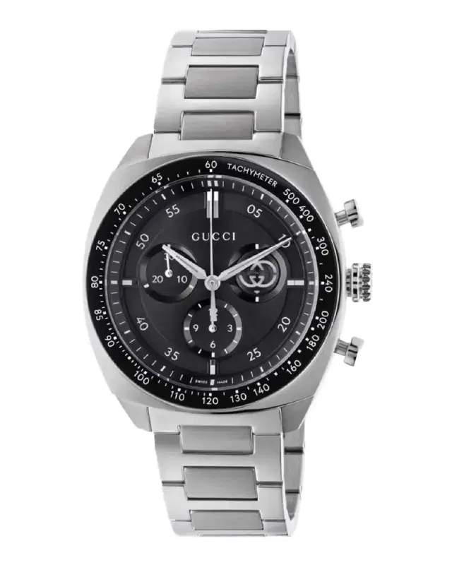 Gucci Stainless Steel Chronograph Watch, 41mm