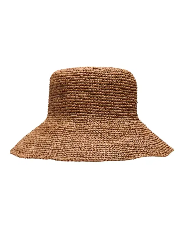 Rag & Bone Jade Raffia Bucket Hat