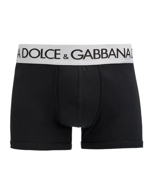 Men's Cotton Waistband-Logo Boxer Briefs