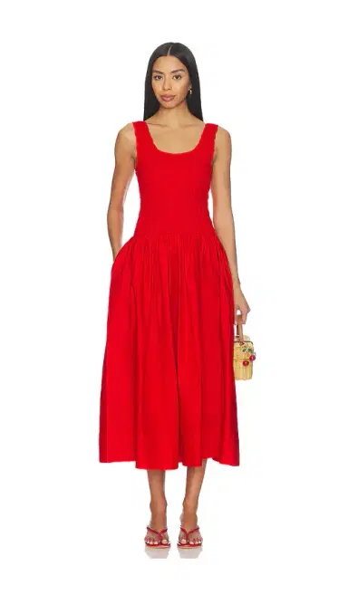Pistola Alessia Smoked Drop Waist Dress | Thumbnail 1 Pistola Alessia Smoked Drop Waist Dress | Thumbnail 1