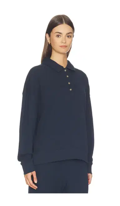 Sold Out NYC The French Terry Polo Sweater | Thumbnail 2