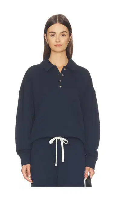 Sold Out NYC The French Terry Polo Sweater | Thumbnail 1