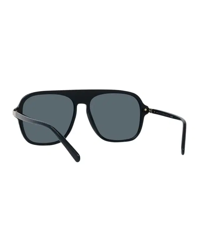 Acetate & Nylon Aviator Sunglasses