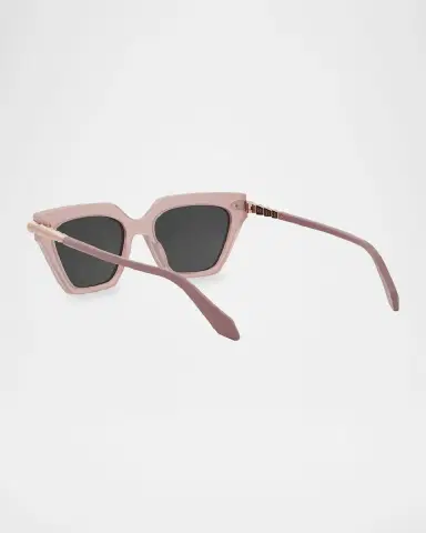 BVLGARI Serpenti Acetate & Nylon Cat-Eye Sunglasses | Thumbnail 2 BVLGARI Serpenti Acetate & Nylon Cat-Eye Sunglasses | Thumbnail 2