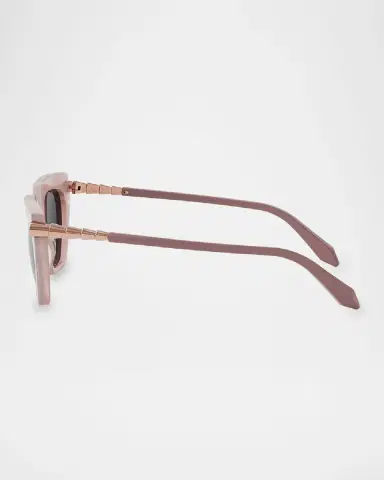 BVLGARI Serpenti Acetate & Nylon Cat-Eye Sunglasses | Thumbnail 4 BVLGARI Serpenti Acetate & Nylon Cat-Eye Sunglasses | Thumbnail 4