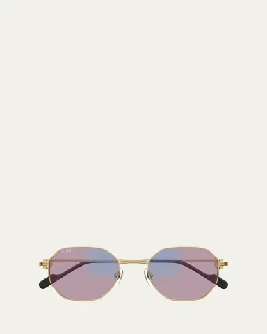 Cartier Round Photochromic Metal Sunglasses | Thumbnail 4