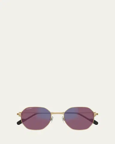 Cartier Round Photochromic Metal Sunglasses | Thumbnail 5