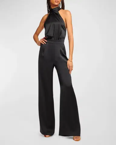 Ramy Brook Tatiana Backless Halter Jumpsuit | Thumbnail 2 Ramy Brook Tatiana Backless Halter Jumpsuit | Thumbnail 2