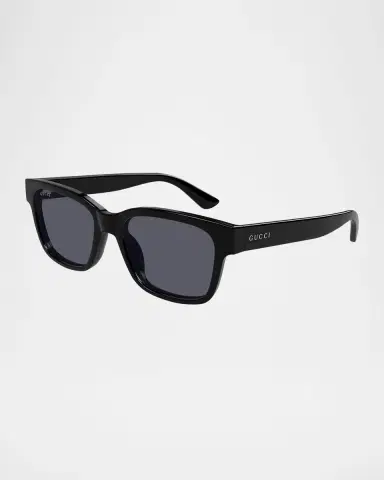 Gucci Men's GG1716SM Plastic Rectangle Sunglasses | Thumbnail 3